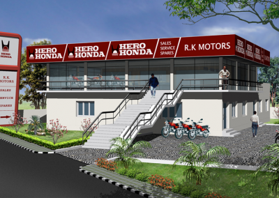 Hero Honda Showroom